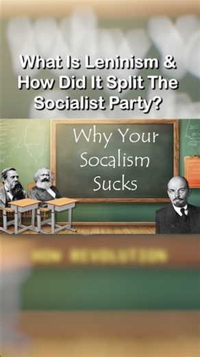 What is Leninism And How Did The Socialist Party Split #history #countryballs #lenin