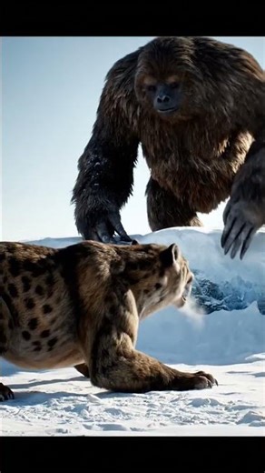 Smilodon The Real Monster of the Ice Age! #smilodon #iceage #sabertoothtiger