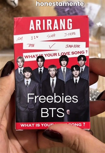 BTS freebies for Arirang Tour and BT21 - Kpop concert freebies
