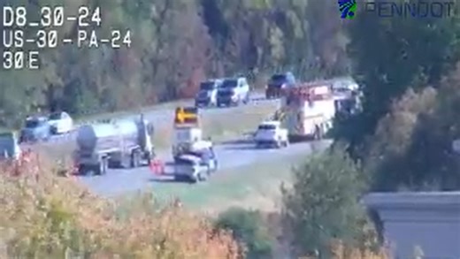 Coroner responds to crash on Route 30