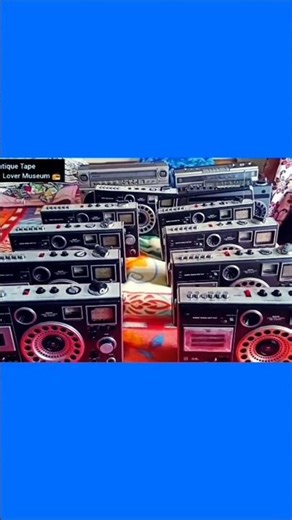 #vintage recorder National Panasonic tape RX-5410 model 2in1 portable boombox #shortsviral