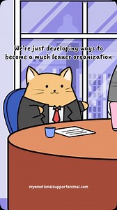 Do you need a translator at work? 😺 Original Audio: @mikemancusi #corporate #jargon #office #manager #animation #mushroom #bird #fish #understudio | My Emotional Support Animal