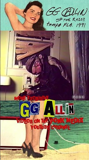 GG Allin Passing Gas While Recording Carmelita..Jesus! #ggallin