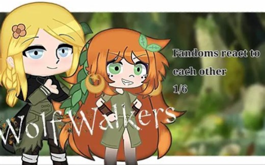 °•[Fandoms react to each other || 1/6 || Wolfwalkers || GCRV || Rus/Eng]•°