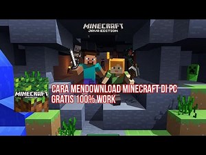 Cara Mendownload Minecraft Java Edition Di PC Secara Gratis 100% Work