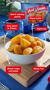 Happy National Potato Day! Today we're celebrating the spud 🥔 Aunt Bessie's roasties are the secret to a perfect roast dinner! Crispy on the outside, fluffy on the inside, and ready in just 25 minutes. 👩‍🍳 For a delicious, no-fuss addition to your family feast, you can always trust Aunt Bessie's... | Aunt Bessie's