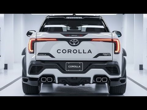 2026 Corolla Pickup Is the Compact Truck America Needed!