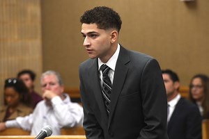 Raul Valle appears in court on amended charges in death of James McGrath at Shelton house party