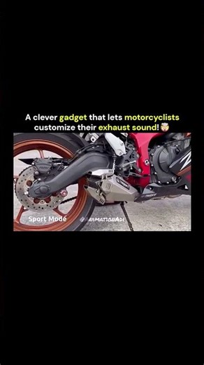 Tune Your Motorcycle Exhaust Sound to Your Mood!🤯