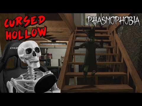 Two Cursed Hollow Investigations | Phasmophobia Cursed Hollow Event