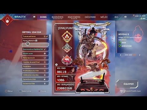 All Wraith Skins - APEX LEGENDS 2024