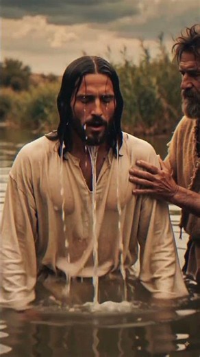 The baptism of Jesus Christ 😱