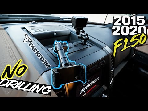 Phone dash MOUNT your F150/Raptor NEEDS | Tackform Fast Track Plus |