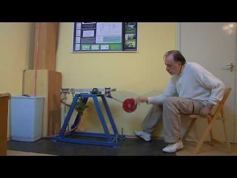 Pendulum eases pumping of water