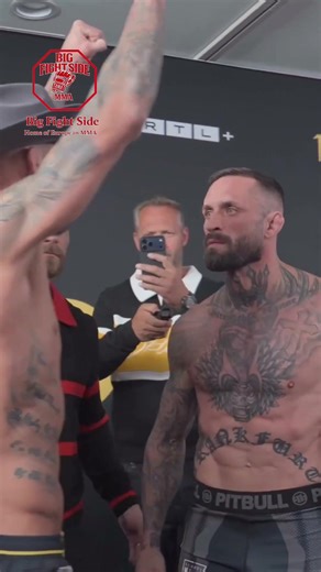 Face off Eckerlin Kohout #eckerlin #kohout #oktagon #mmanews #mmadeutschland #mmaeuropa #mmafighter