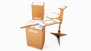 Anyone Can Become A Drummer With This Surprisingly Good Cardboard Drum Kit