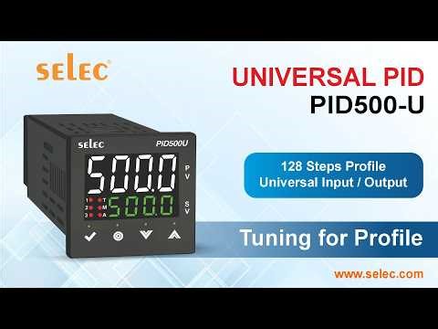 Selec PID500U Configuration | Part 8: Auto-Tuning for Profile