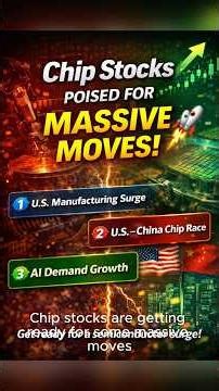 Chip Stocks About to EXPLODE 📈 | Here’s Why Everyone’s Watching #stockmarket #marketupdate