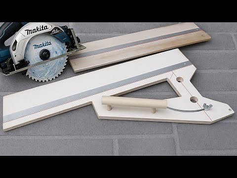 DIY 丸鋸ガイド定規の作り方 保存版