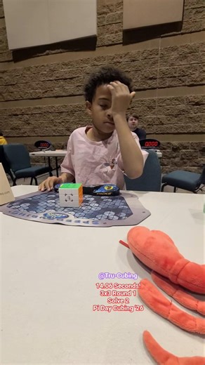 14.06 Seconds! 3x3 R1,S2 - PDCC '26 #fyp #shorts #speedcubeshop #like #oops #fun #play #puzzle