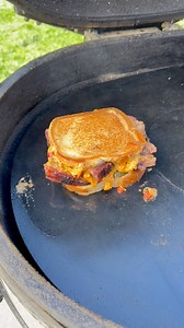 Rotisserie beef rib pimento cheese melt on my Primo Ceramic Grills The Primo XL Oval is perfect for any kind of cook. Check out The Primo XL via link in bio #Primo #PrimoCeramicGrills #TeamPrimo | Miguels cookingwithfire