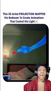 This 3D Artist Turned His Bedroom Into a Living Animation!☠️ confess your love funk #shorts #song