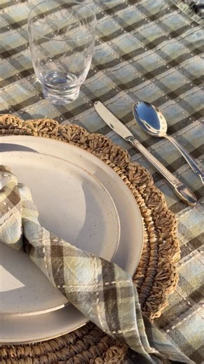 When setting your Shared Table, here are a few things to consider: How does the table reflect the theme? What colors do you lean towards? What textures can you layer in? For our spring gathering, we chose a colorful tablecloth, neutral stoneware to let the food shine, a rattan placemat for texture, and vintage-inspired glassware for extra detail. Discover our new supper club series: The Shared Table! Each season, we’ll share ideas for food, table settings, and thoughtful details to inspire a gat