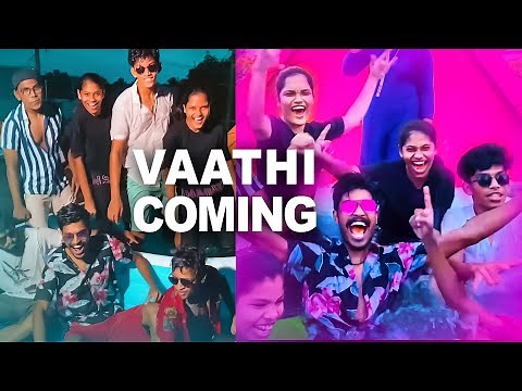Vaathi Coming Funny Pool Dance 😅✌️