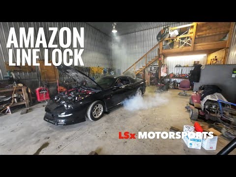 Cheap Amazon Line Lock install - Installing a line lock on a 1994 Z28 Camaro.