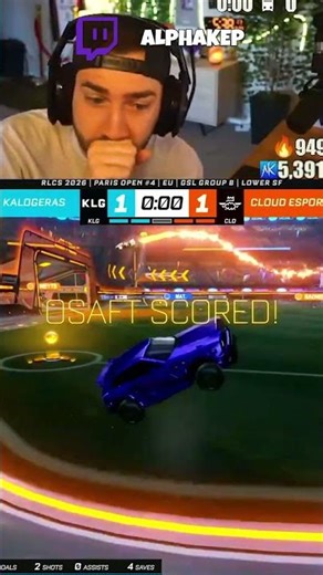 ALPHAKEP REACTS TO A CRAZY 0 SECOND GOAL