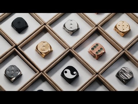 Now on Kickstarter: Dice Art - Forged Mokume Dice Collection