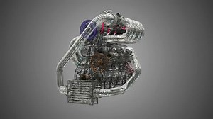 Car Engine Wire-frame Assembling-disassembling Animation Loop Stock Footage Video (100% Royalty-free) 11606816 | Shutterstock
