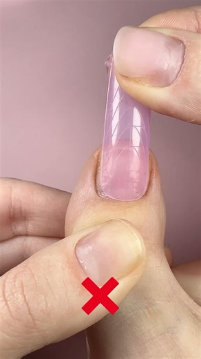 Poly gel nail extension dual form