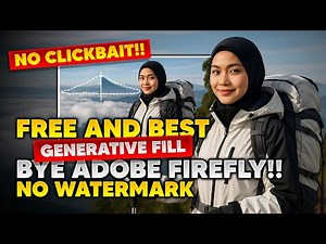 FREE! THE BEST ALTERNATIVE TO ADOBE FIREFLY FOR GENERATIVE FILL IN 2025!