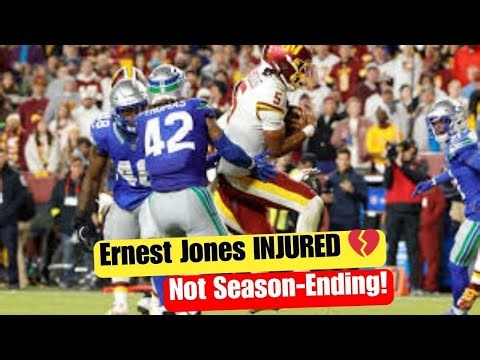 Ernest Jones Injury Update | Seahawks Star Ruled Out, Emotional Fallout & What’s Next