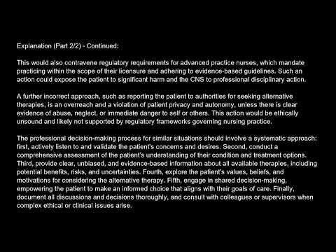 Clinical Nurse Specialist CNS Free Practice Test video