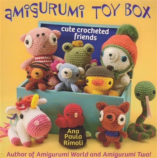 Amigurumi Toy Box Crochet Patterns - 25  Kawaii Stuffed Toy Designs - Beginner Friendly Crochet Animals - PDF Digital Download - Etsy