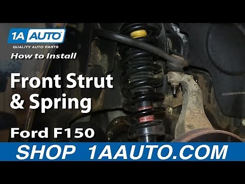 How To Replace Front Strut and Spring 04-08 Ford F-150