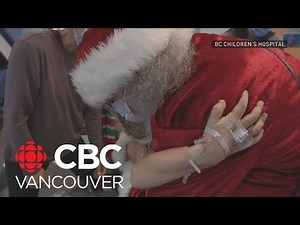 Santa Claus visits B.C. Children's hospital