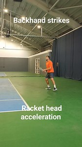 5.3K views · 41 reactions | If the spin is driven, the faster the racket, the more the ball goes in. You have to commit, and finish high on this single handed drive. #tennisbackhand #singlehandedbackhand #menstennis #tennistechnique #tenniscoaching | Tennis | Facebook