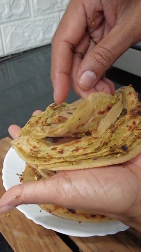 Traditional Coriander Leaves Dish Preparation