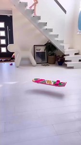 We finally found the ON button on our hoverboard! 😎 | Delorean Rental