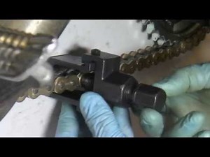 DID chain install sideplate riveting part 2