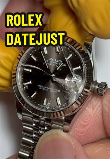 Rolex Repair Process: Fixing Broken Sapphire Glass