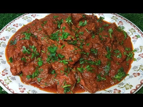 Hyderabadi Red Chicken Recipe - Dawaton Wala/Red Chicken Gravy Recipe