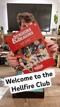 Welcome to the Hellfire Club 🎲🔥 | D&D Stranger Things PR Unboxing