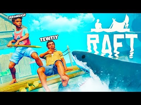 *NEW* THE LARGE ISLAND UPDATE - RAFT SURVIVAL w/ Tewtiy #1 | JeromeASF
