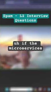 Java Interview Prep: EPAM 2nd Round Questions Explained! #shorts #javainterviewquestions #epam