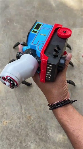 Asmr merakit thomas laba-laba leher panjang #asmr #toys #mainanbarkah