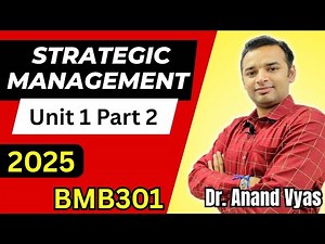Strategic Management Unit 1 part 2 | Strategic Decision Making | Meaning of Corporate Governance